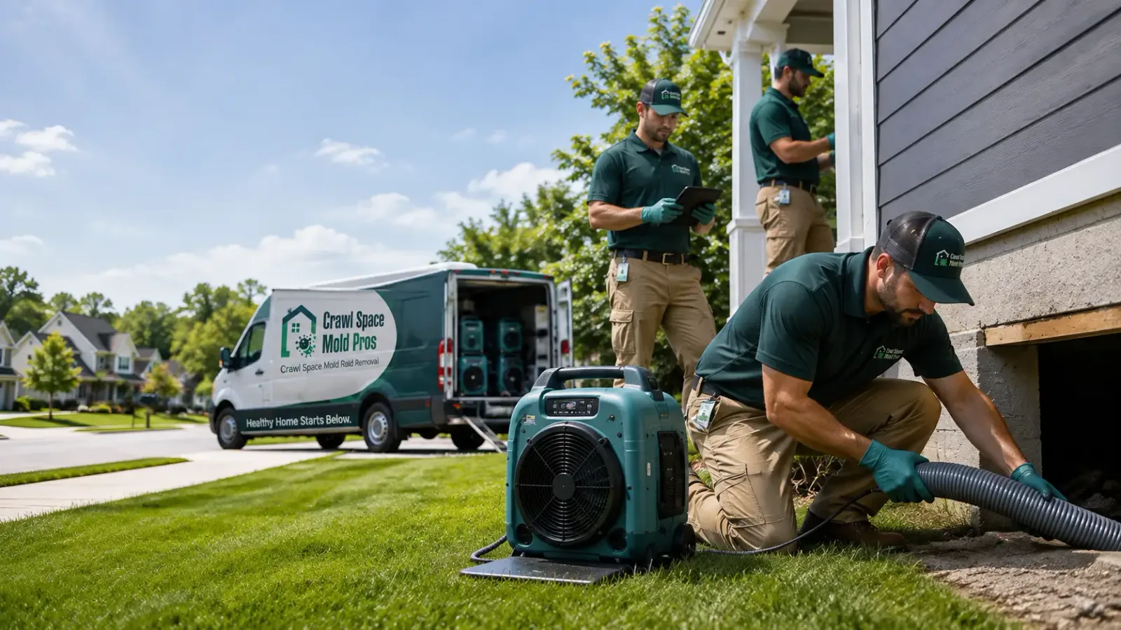 Crawl Space Mold Removal in Summerville, PA